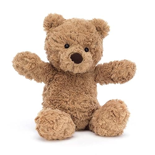 Jellycat Bumbly Bear Stuffed Animal, Small 11 inches | Teddy Bear Plush Toy | Classic Children's Gift - Small - 12" thumbnail 2