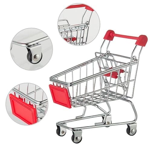 Vawuz 175PCS Miniature Courier Box Set Shopping Mall Shipping Boxes Mini Supermarket Handcart Models 1:12 Food Drink Bottles Cans Dollhouse Pretend Play Kitchen Game Party Accessories Toys Doll House thumbnail 4