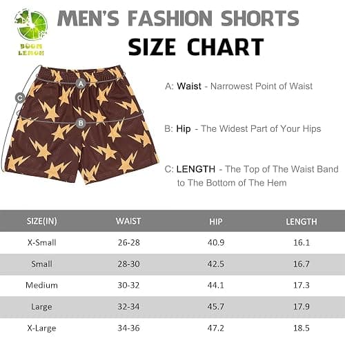 BOOMLEMON Mens Mesh Graphic Print Shorts Casual Workout Cool Shorts Gym Basketball Running Short Pants thumbnail 7