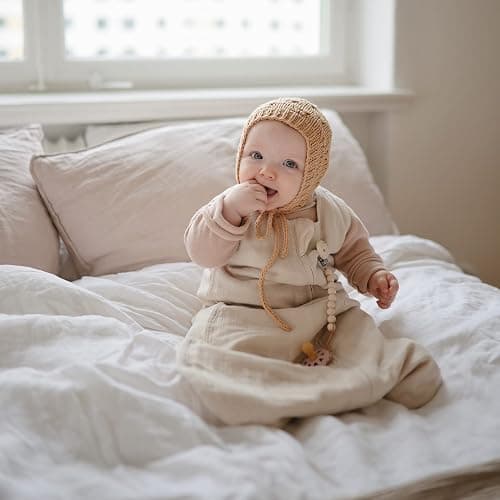 mushie Baby Wearable Blanket | 100% Organic Cotton Muslin | Sleeping Bag for Infants (Fog) - Fog thumbnail 5