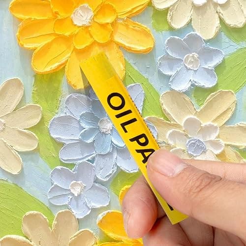 PABLUE Oil Pastels 48 Colors, Soft Oil Pastel Crayons for Drawing Blending,Layering, Shading, Art Supplies Gift for Artists, Beginners thumbnail 4