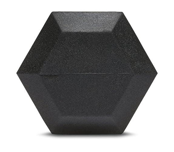 Amazon Basics Rubber Hex Dumbbell Hand Weight thumbnail 5