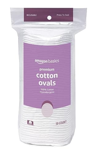 Amazon Basics Oval Premium Pads, 300 Count (6 Packs of 50) (Previously Solimo) thumbnail 2