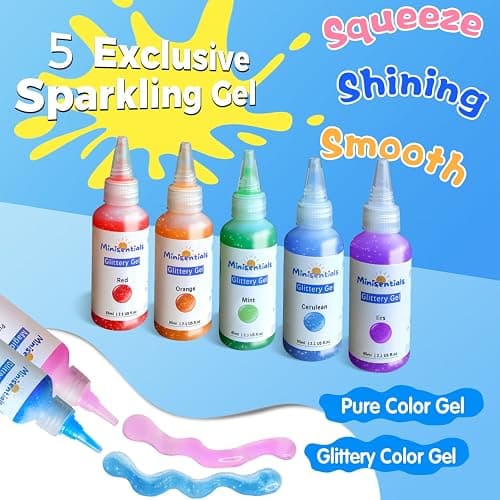 Magic Water Elf Toy Kit - Aqua Art Water Fairy Gel Kit for Kids - 10 Colors Magic Gel Water Pets - DIY Squishy Maker Set - Make Your Own Squishies Toy Crafts Party Favor for Boys & Girls Ages 6-12 thumbnail 4