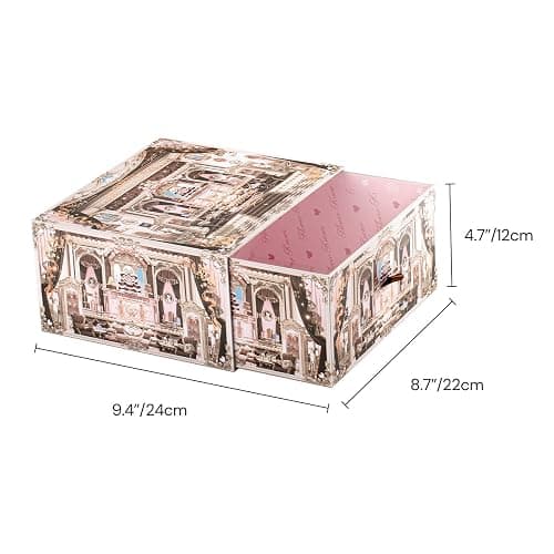 Flower Knows Rococo Delight 11-Piece Makeup Gift Box Set,Includes Makeup Palette,Blush,Highlighter,Lip Gloss,Hand Mirror,Bag Charm,Eyeshadow Brush,Blush Brush,Box,Perfect Anniversary Valentine Gift thumbnail 8