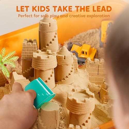 JOVA Klever Kits Construction Sensory Bin with Glow-in-Dark Stones, Ages 3+ thumbnail 5