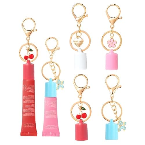 Summer Fridays 0.5 oz Lip Balm Keychain Cap, Never Lose Your Lip Balm | Fits Topicals 0.5 oz & e.l.f. Glow Reviver 0.52 oz Tubes – Replacement Keychain Cap (Lip Balm Not Included) thumbnail 9