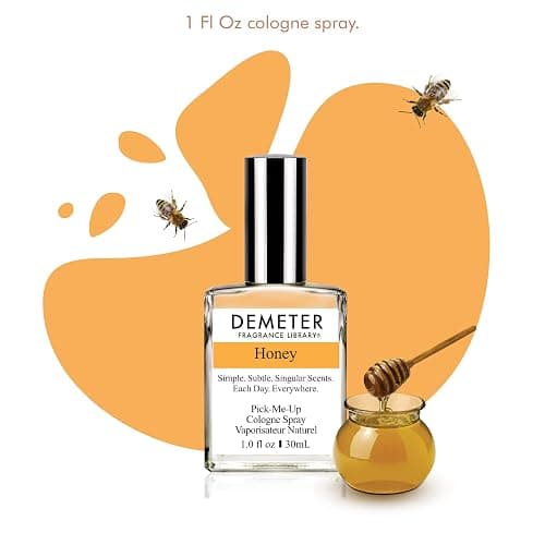 DEMETER Honey, 1 Oz Cologne Spray, Perfume for Women and Men thumbnail 2