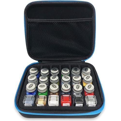 Testors Model Paint Enamel 10pc Paint Set, Model Paint Storage Case for Testors Paints (Holds 30 Bottles) (All-Purpose Colors) thumbnail 9