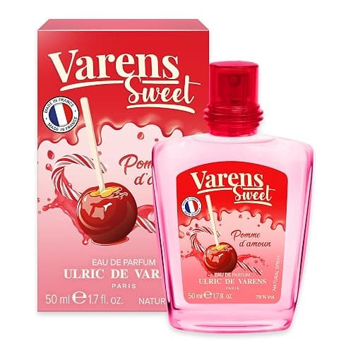 ULRIC DE VARENS - Eau de Parfum Varens Sweet Pomme D'Amour - Gourmand, Fruité, Pomme - Parfum Femme - Vaporisateur - Made in France - 50 ml - Image 1