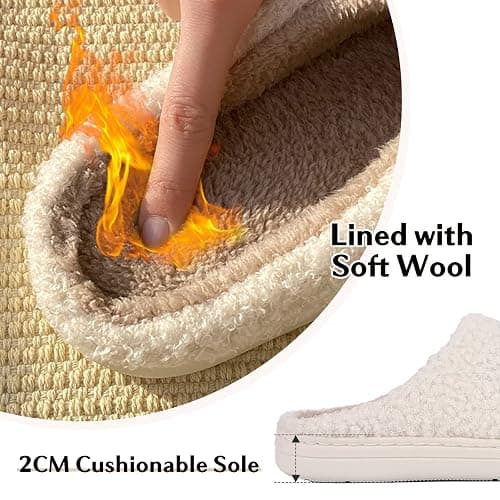 Bevaney Smile Face Slippers for Women - Soft Plush Retro Preppy Slip-on Comfortable Indoor/Outdoor Shoes - 3.5-4.5 Women/3-4 Men - Pink thumbnail 4