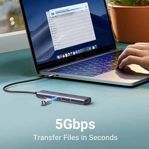 UGREEN USB C Hub 5 in 1 Multiport Adapter Revodok 105 4K HDMI, 100W Power Delivery, 3 USB-A Data Ports, USB C Dongle for MacBook Pro/Air, iPad Pro, iMac, iPhone 16 Pro/Pro Max, XPS, Thinkpad thumbnail 9