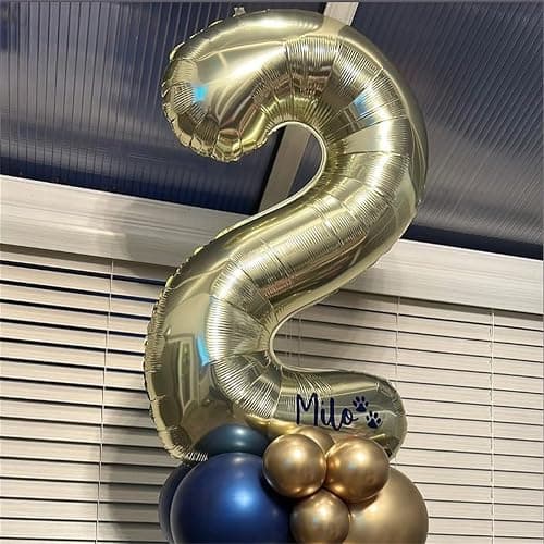 Light Gold Number 18 Birthday Balloons, 40 Inch Large Champagne Gold Foil Number 1 & 8 Balloons for 18 Year Old Boys Girls, Gold 18th Birthday Balloons for Women Men Anniversary Party Decorations thumbnail 5