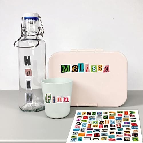 852pcs Magazine Letter Stickers Vintage Scrapbook Letters Stickers Small Ransom Alphabet Sticker for Scrapbooking Supplies Journaling Laptop Water Bottle DIY Crafts Gift Junk Journal (Journal12) thumbnail 7