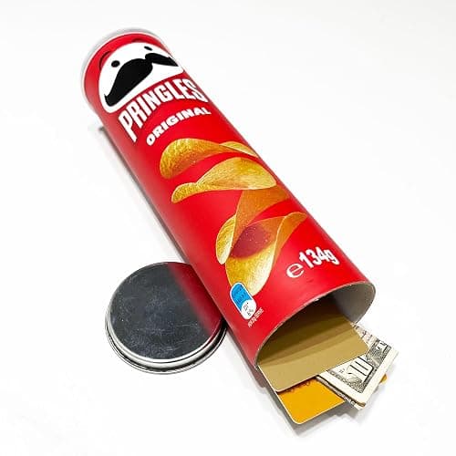 Pringles Diversion Safe Stash Secret Chip Can with Hidden Compartment for Keys, Cash and Valuables Original - Image 1