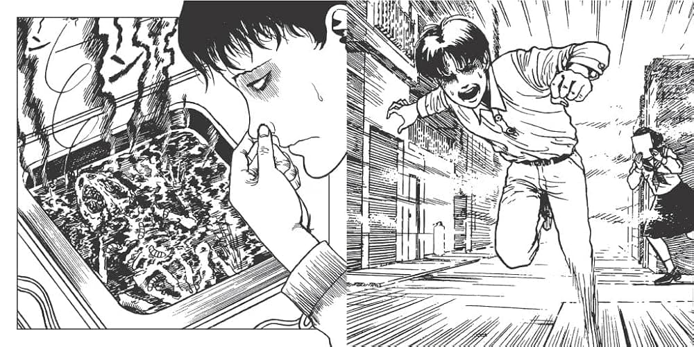 Junji Ito Collection: A Twisted Horror Coloring Book thumbnail 5