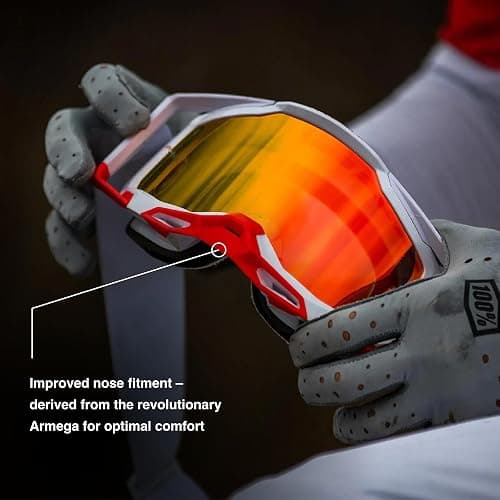 100% Strata 2 Motocross & Mountain Bike Goggles - MX and MTB Racing Protective Eyewear thumbnail 5