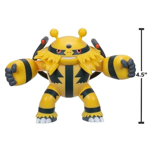 Pokemon Battle Figure 3 Pack - Features 2-Inch Togedemaru and Raichu and 3-Inch Electivire Battle Figures thumbnail 2