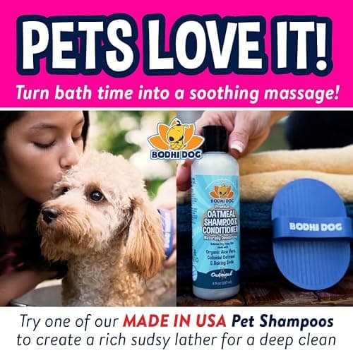 Bodhi Dog Shampoo Brush - Pet Grooming & Bath Supplies for Cats and Dog Bath Brush for Long & Short Hair - Premium Scrubber for Shower, Bathing & Massage - (One Pack, Pink) thumbnail 6