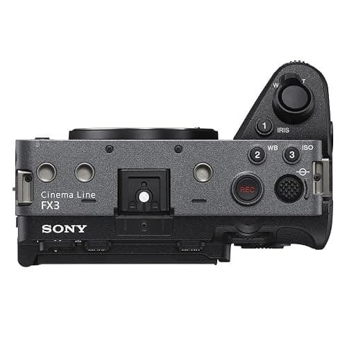 Sony Alpha FX3 Full-Frame Cinema Line Camera Bundle, with 128GB SD Card, Extra Battery with USB-C Charging Port, Care Cleaning Kit for Digital Video Full Frame Camera (4 Items) thumbnail 3