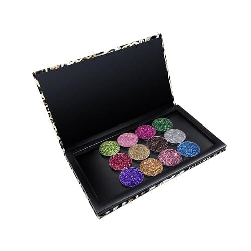 Allwon Magnetic Makeup Palette Leopard Empty Makeup Palette for Eyeshadow Lipstick Blush Powder thumbnail 7