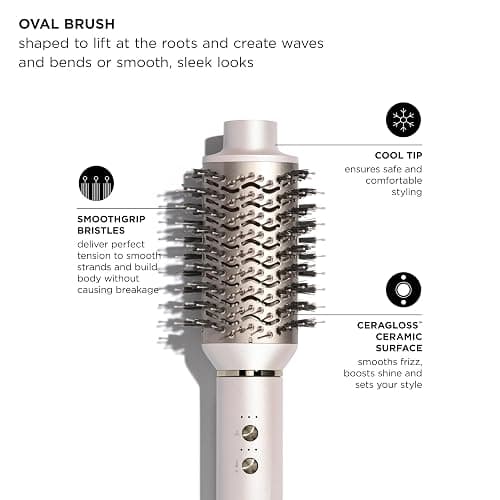 T3 Aire 360 Multi-Styler & Blowout System with Luxe Carrying Case, Rapid Drying Hair Dryer, Ceramic Curling Attachments, Oval Brush & Drying Concentrator | Blowouts & Long-Lasting Curls thumbnail 9