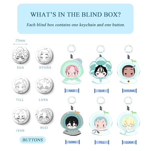 YJacuing Alien Stage Teruterubozu Series Blind Box Plush Keychain | Official, Anime, ALNST, Bag Charm, Merch, Sunny Doll thumbnail 4