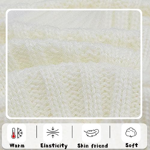Xs Dog Clothes Dog Sweater for Small Dogs Autumn Winter Dog Sweaters Warm Puppy Clothes Turtleneck Pullover Sweater Pet Knitwear for Chihuahua Teacup Dog Yorkie (X-Small) thumbnail 5