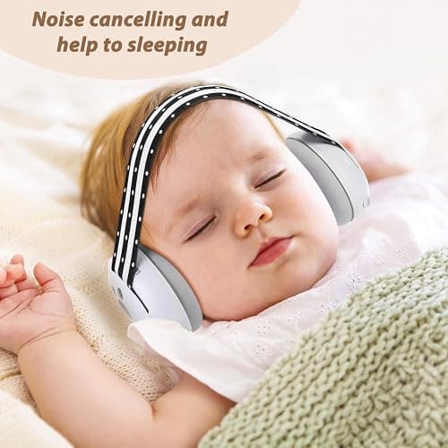 Baby Ear Protection, Noise Cancelling Headphones for Babies and Toddlers Up to 36 Months thumbnail 2