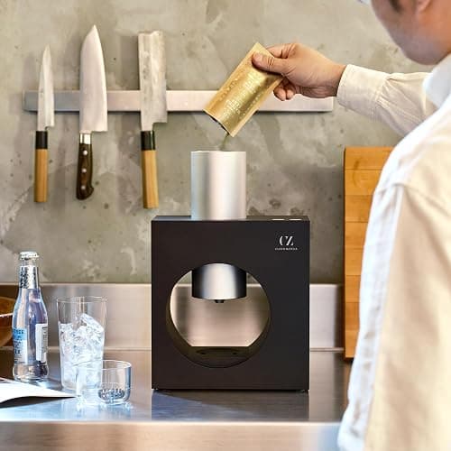 Matcha Maker Starter Kit/Sumi Black - an innovative at-home Matcha Machine that produces freshly ground matcha from organic Japanese tea leaves (Black) thumbnail 3