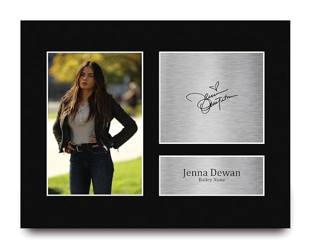 HWC Trading Jenna Dewan The Rookie Bailey Nune Gifts Printed Signed Autograph Picture for TV Show Fans - US Letter - Image 1