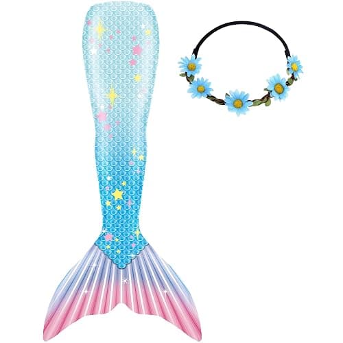 GALLDEALS Mermaid Tails for Swimming for Women, Teens and Adults Bathing Suit Swimsuit No Fin - Image 1