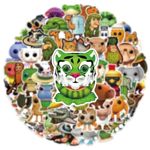 50Pcs Italian Brainrot Animals Stickers for Kids, Tralalero Tralala Stickers for Water Bottles, Tung Tung Tung Sahur Sticker Pack Waterproof Vinyl for Laptop Phone Party Favors Decals thumbnail 8