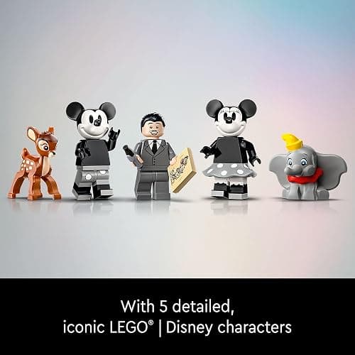 LEGO Disney Walt Disney Tribute Camera Building Set - Bedroom or Office Decor for Men & Women, Ages 18+ - Collectible Craft Model Kit - Gift Idea for Fans - 43230 thumbnail 5