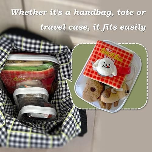 Gberlczz Clear Hard Zipper Case for Storage, Durable Clear Zipper Pouches, Hard Plastic Zippered Pouch for Snacks Toy Travel Organizer thumbnail 5