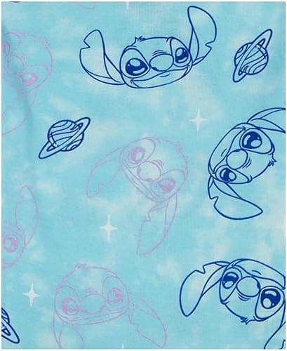 Disney Girls' 4-Piece Snug-fit Cotton Matching Pajama Set, Soft & Cute for Kids thumbnail 3