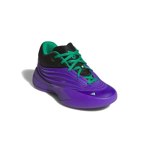 adidas Kids Boys Dame X Basketball Sneakers Shoes - Green thumbnail 4