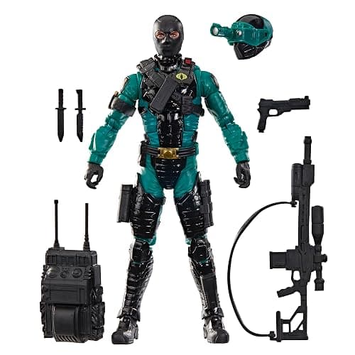 G.I. Joe Classified Series #187, Night-Viper, Collectible 6 Inch Action Figure with 7 Accessories | G.I. Joe Classified 6 Inch Action Figure Wave 24 - Night-Viper #187 - Image 1