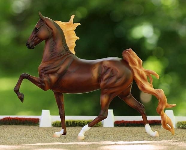Breyer WGC Marc of Charm Saddlebred Stallion 1847, Brown, 00 thumbnail 2