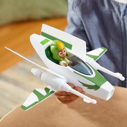 Star Wars: Young Jedi Adventures Jedi Pilot Kai Brightstar, 4-Inch Scale Action Figure Ship, Toys, Preschool Toys for 3 Year Old Boys & Girls thumbnail 4