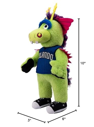 Bleacher Creatures Orlando Magic Stuff Mascot 10" Plush Figure- A Mascot for Play or Display thumbnail 3