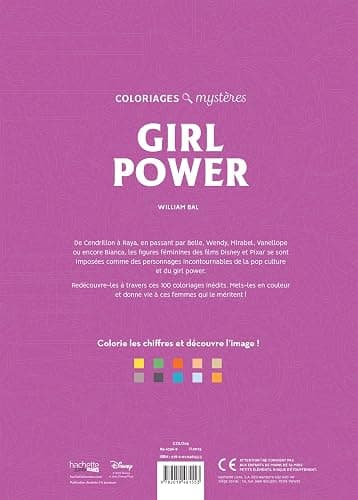 Coloriages mystères Disney - Girl Power thumbnail 2