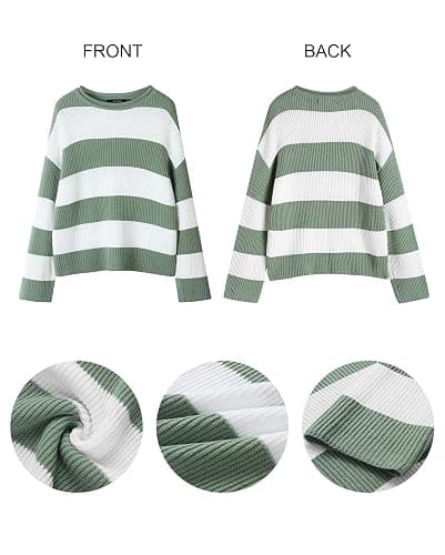 ZESICA Oversized Pullover Sweater thumbnail 9