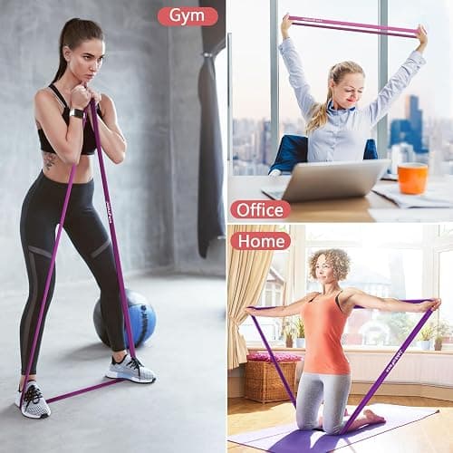 Resistance Bands,Pull Up Bands,Stretching Assist Bands Set for Men & WomenPortable Exercise, Muscle Training,Physical Therapy,Exercise Workout Bands for Working Out thumbnail 3