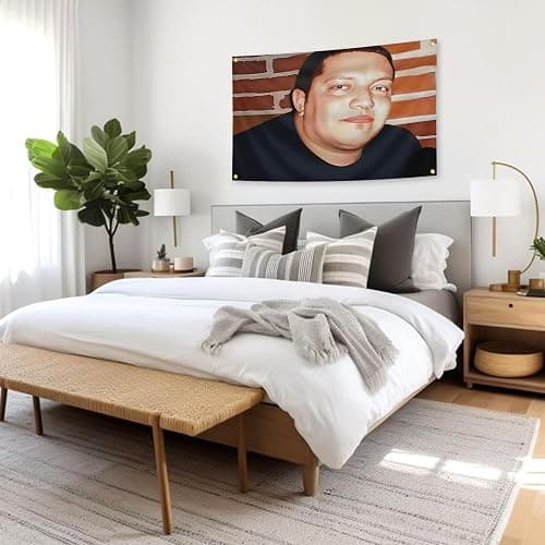 Embarrassing Fat Face Photo Meme Funny Flags for Room 3x5 Feet,College Dorm Room Decor Man Cave Frat Wall Indoor Outdoor Flag. thumbnail 5