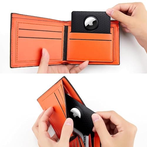 Citymore for AirTag Wallet Holder Slim Insert [2 Pack] Flexible Thin AirTag Case Cover Compatible with Apple AirTag, for Badge, Gift, Business Card Cases, Air Tag Case Accessories, Patent Pending thumbnail 6