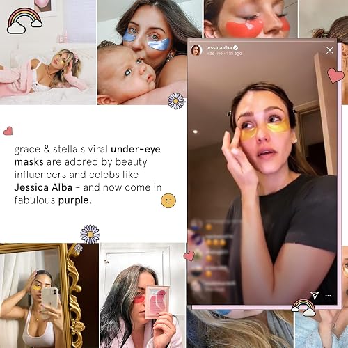 grace & stella Award Winning Under Eye Patches (12 pairs) Eye Masks for Puffy Eyes & Dark Circles - Birthday Gifts for Women, Bachelorette Party Favors, Bridesmaid, Self Care, Relaxation Gifts for Teen thumbnail 8