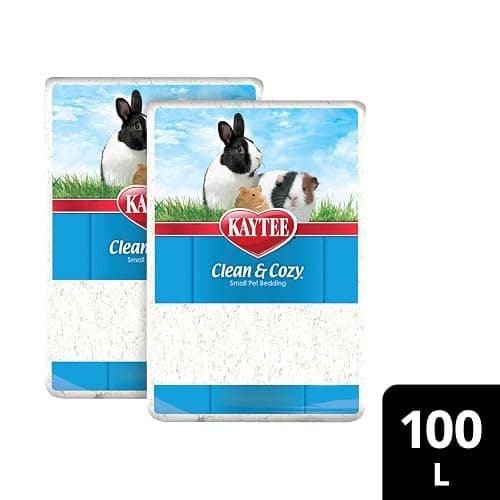 Kaytee Clean & Cozy White Paper Bedding, Made for Small Animals, 100 Liters, Pack of 2 thumbnail 9