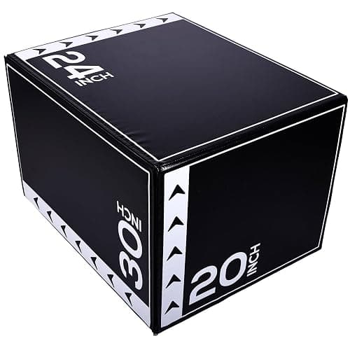 BalanceFrom 3-in-1 Foam Plyometric Jump Box for Home Gym with Multiple Height Options – Versatile Plyo with Non-Slip Surface for Strength, HIIT, Step-Ups, and Agility Training thumbnail 9