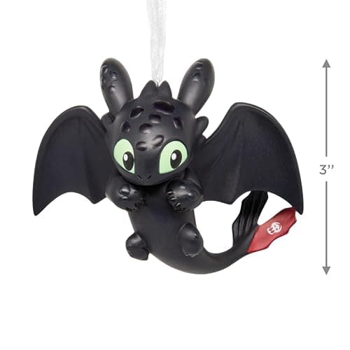 Hallmark How to Train Your Dragon Toothless Christmas Ornament, Movie Gifts thumbnail 3